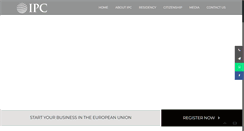 Desktop Screenshot of ipc-eumigration.com